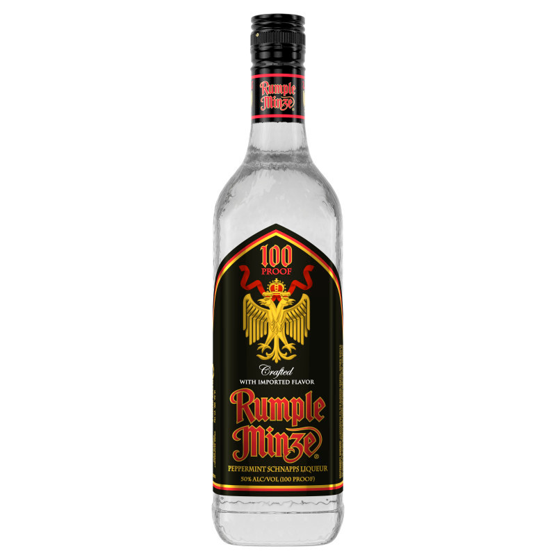 Rumple Minze Peppermint Schnapps features notes of fresh and crisp peppermint followed by a silky-smooth, extended finish. Serve in a chilled shot glass. Perfect as a gift or for any celebration.