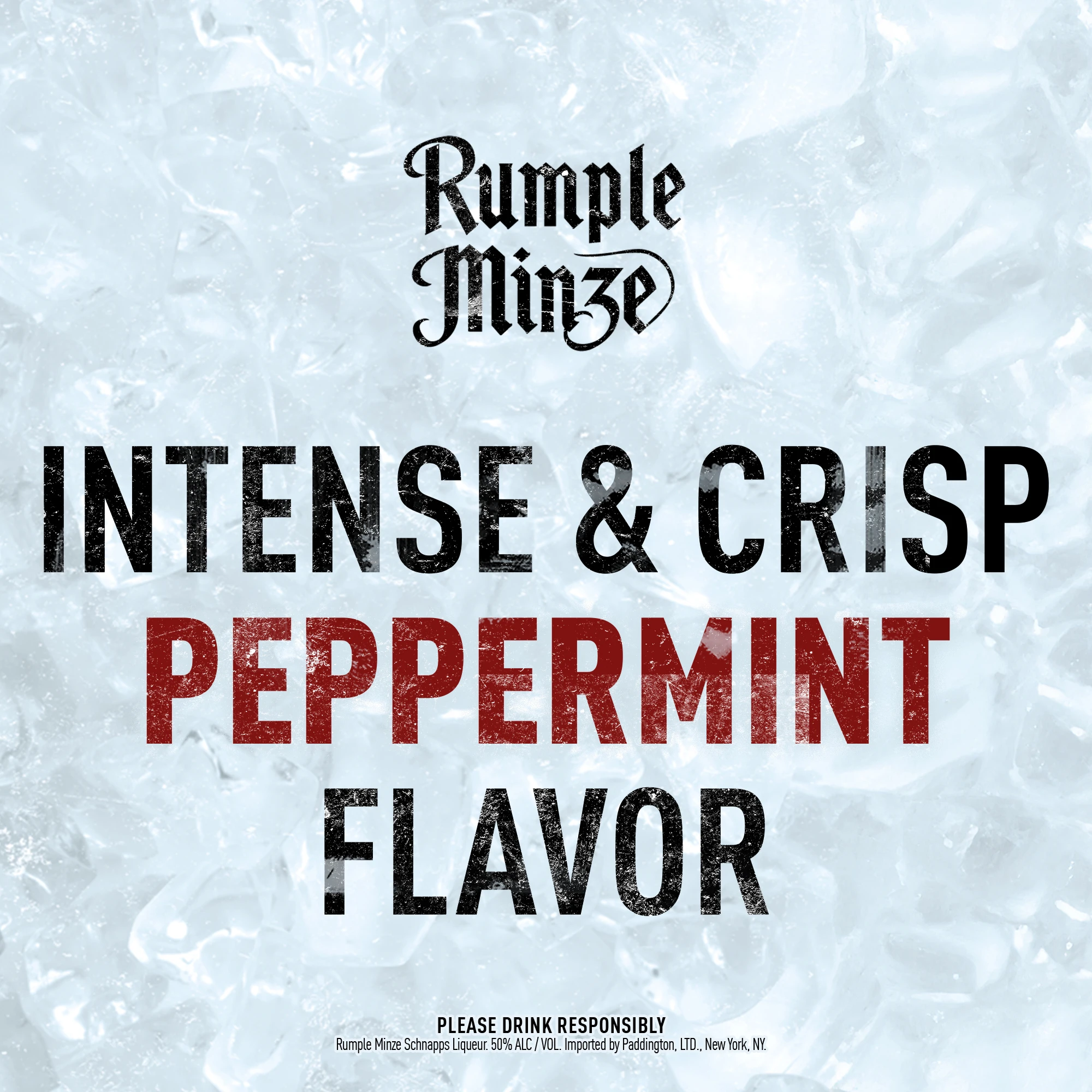 Enjoy the cooling and bracing experience of Rumple Minze Peppermint Schnapps. The unmistakable taste of fresh and crisp peppermint followed by a silky-smooth, extended finish will take your breath away. Famous for shots and daring cocktails, this 100 proof peppermint flavored liqueur is a holiday favorite and enjoyed best in the company of friends. Serve in a chilled shot glass for a refreshing tasting kick. Includes one 100 proof 1 L bottle of Peppermint Schnapps. Please drink responsibly., One 1 L bottle of Rumple Minze Peppermint Schnapps, 100 Proof, Holiday favorite, Famous for shots and daring cocktails, Silky-smooth extended finish
