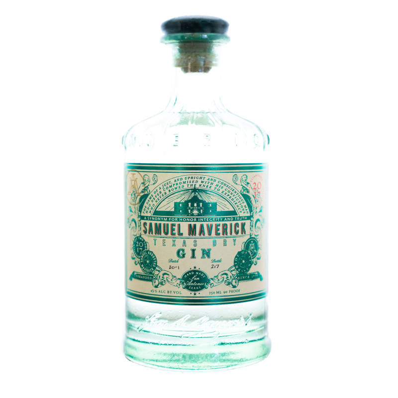 A traditional dry gin with a Texas twist, made using locally grown rosemary, pecans, bay laurel, Mexican mint marigold, and fresh Valley grapefruit zest, along with traditional gin botanicals like common juniper berries and coriander. The nose is deep and complex with notes of resinous juniper, honeysuckle, lavender, lemongrass, and baking spice. The palate is silky smooth with rosemary and juniper up front followed by citrus rind and a pleasant piquancy. The finish is long with notes of menthol and peppercorn. A perfect martini gin.