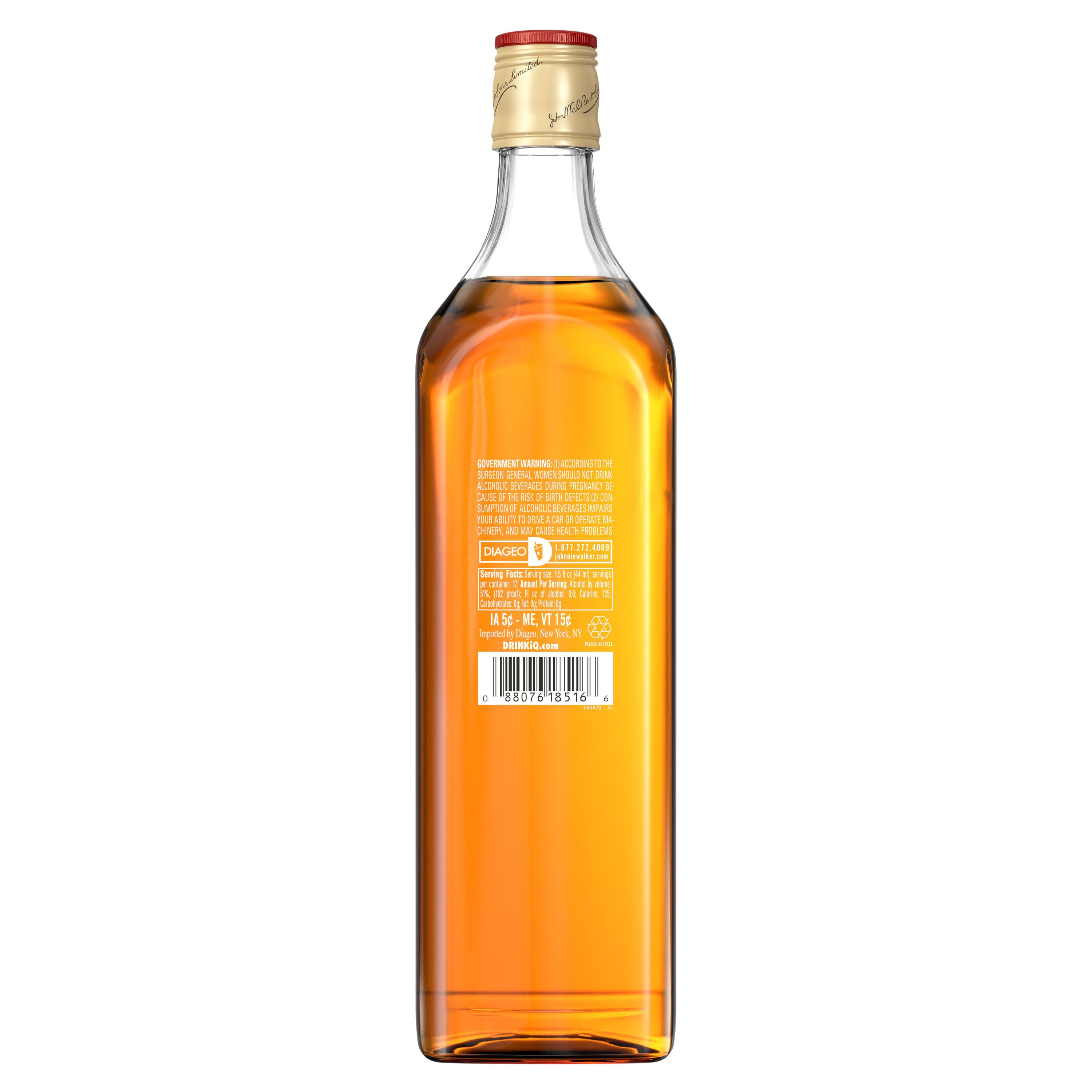 Celebrate the entrepreneurial roots of a whisky maker that has withstood the test of time with John Walker & Sons Celebratory Blend Blended Scotch Whisky. Inspired by the release of Old Highland Whisky in the 1860s that took our whisky from Scotland to the four corners of the world, this limited edition blend is a snapshot of a time past. Made using only whiskies from distilleries operating at that time and bottled at 51% ABV, this blend is reflective of many Scotch whiskies prior to the early 1900s. It offers a flavor journey with notes of sweet dried fruits, gentle spice, roasted nuts and a soft pepper finish. Simply serve neat with chilled water on the side for an elegantly simple drink. Johnnie Walker Celebratory Blend earned a gold medal at the 2021 San Francisco World Spirits Competition. Includes one 102 proof 750 mL bottle of John Walker & Sons Celebratory Blend Blended Scotch Whisky. Please drink responsibly., One 750 mL bottle of John Walker & Sons Celebratory Blend Blended Scotch Whisky, 2021 San Francisco World Spirits Competition Gold Medal Winner, Perfect as a gift or for any celebration, Features notes of sweet dried fruits, gentle spice and roasted nuts, Soft pepper finish