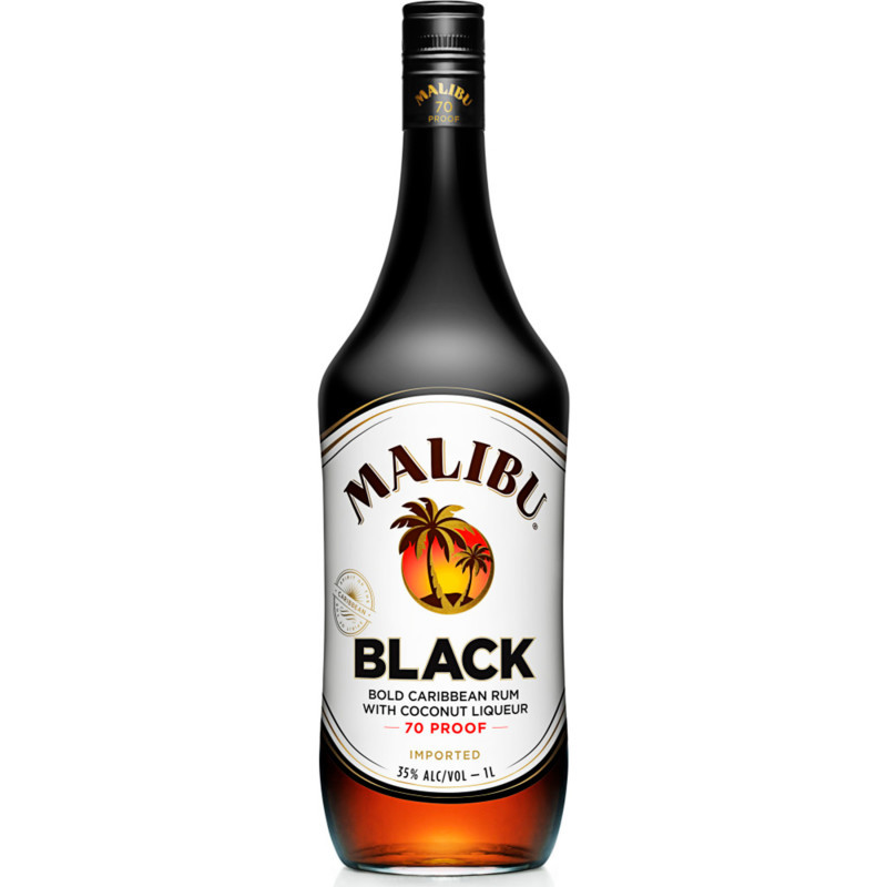 Malibu is one of the world's leading flavored rum spirits, delivering a smooth and sweet taste that complements all your favorite refreshing cocktails. Savor the delightful fusion of carefully aged white rum and coconut liqueur, expertly blended to create a luscious and exotic flavor profile. Whether you're lounging by the pool, hosting a beach party, or simply unwinding after a long day, Malibu is your go-to companion for moments of relaxation and celebration. Blend this liqueur with fresh strawberries and ice for a flavorful Strawberry Daiquiri, shake with orange juice and grenadine to enjoy a fruity Caribbean Sunrise, or keep things simple and try Malibu mixed with cranberry juice or cola. Don't forget to sample the liquor in a Pina Colada—this iconic cocktail is the ideal way to enjoy Malibu and experience its sweet and refreshing taste. Enjoy Responsibly.