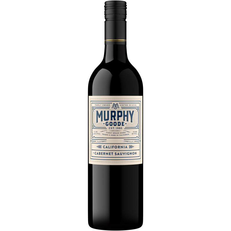 The Murphy-Goode California Cabernet Sauvignon is a bold yet easy going red wine with generous dark fruit flavor and savory notes. Sourced from select vineyards in California, this full-bodied red wine offers crowd pleasing flavor and structure that begs to be paired with your meatiest dishes. A reflection of the winery’s commitment to quality wines, Murphy-Goode California Cabernet Sauvignon red wine is a must-have for your next BBQ or cookout.

Look forward to a red wine full of aromas and flavors of black cherry with just a hint of black licorice. The finish will add notes of chocolate, vanilla, and just a touch of toast.

This Red Wine has a Screw Cap closure.

Alcohol Content: 13.5%

Pair with charbroiled burgers or your favorite steak fresh off of the grill.

Established in 1985 by three close friends, Murphy-Goode’s goal has always been to create serious wines for lighthearted occasions – to put something on the table that leads to great conversations and unfiltered joy – no additional thought required. Murphy-Goode has got you covered with a range of full-flavored wines that pair well with good times. Blended from California’s best regions, Murphy-Goode winemaker Dave Ready Jr., crafts wines that showcase distinct character and balance. One of Murphy-Goode’s most popular offerings, the California Cabernet Sauvignon, is an excellent expression of this treasured full-bodied red wine varietal.
