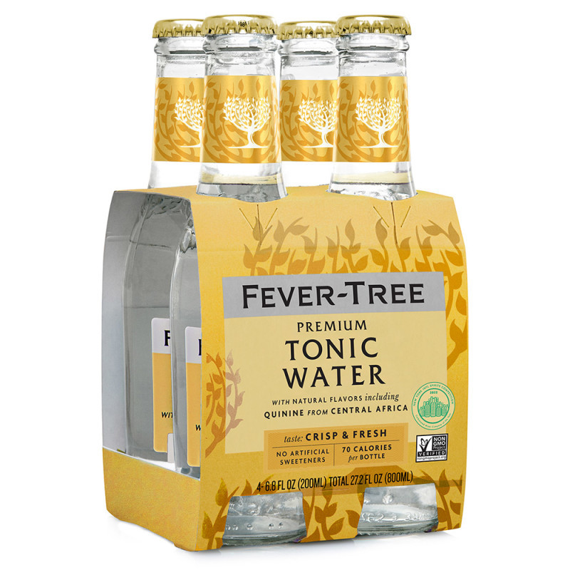 Fever-Tree Premium Tonic Water is made with the finest quinine from central Africa and a touch of Mexican bitter orange for a refreshing, subtle citrus taste & aroma. Non-GMO certified. Naturally sourced ingredients. No artificial sweeteners or colors.