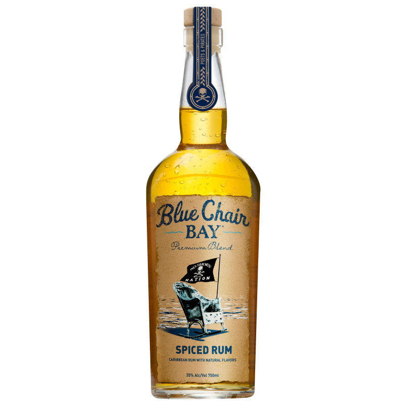 From the Barbary Coast to the exotic spice markets of the Far East to the white beaches of the Caribbean, Blue Chair Bay’s Spiced Rum takes you on a globe-trotting adventure. The warm, sun-kissed amber color hints at its tropical, heady aroma. Soft, sweet vanilla meets fiery cinnamon and other spices to evoke visions of palm trees and pirate flags. Calories per 1.5 oz: 86