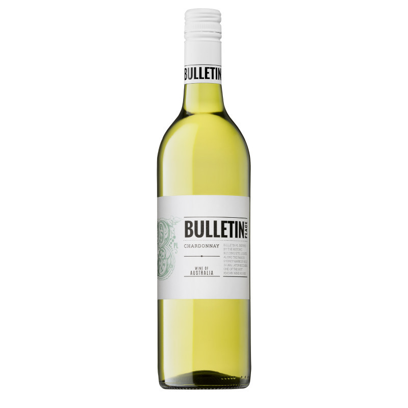 Bulletin Place, Chardonnay (Stelvin) 2022, 750 mL, 12 Bottles Per Case