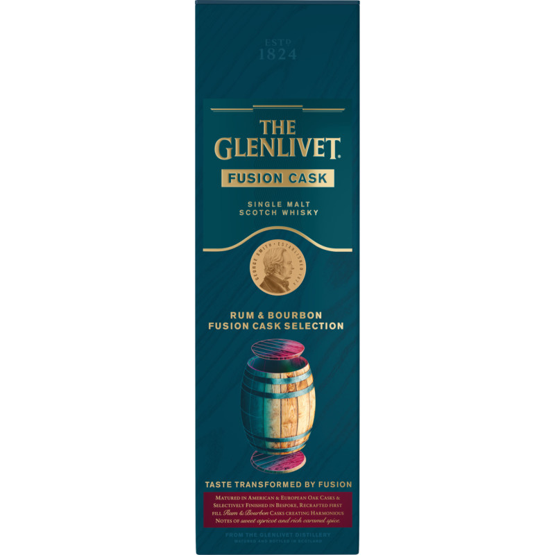 The Glenlivet has always been about moving flavor forward. In 1824, Founder George Smith battled against all odds to establish The Glenlivet as the first legal distillery in the region. The liquid's smooth and fruity taste defined Speyside scotch whisky. What George started inspires The Glenlivet makers today to create whiskies enjoyed by all far and wide.