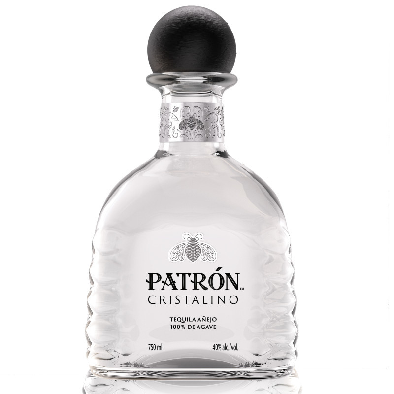 Experience an añejo tequila in a new light with PATRÓN Cristalino, an exceptionally sweet and velvety smooth crystal-clear tequila made from 100% Weber Blue Agave and natural ingredients.