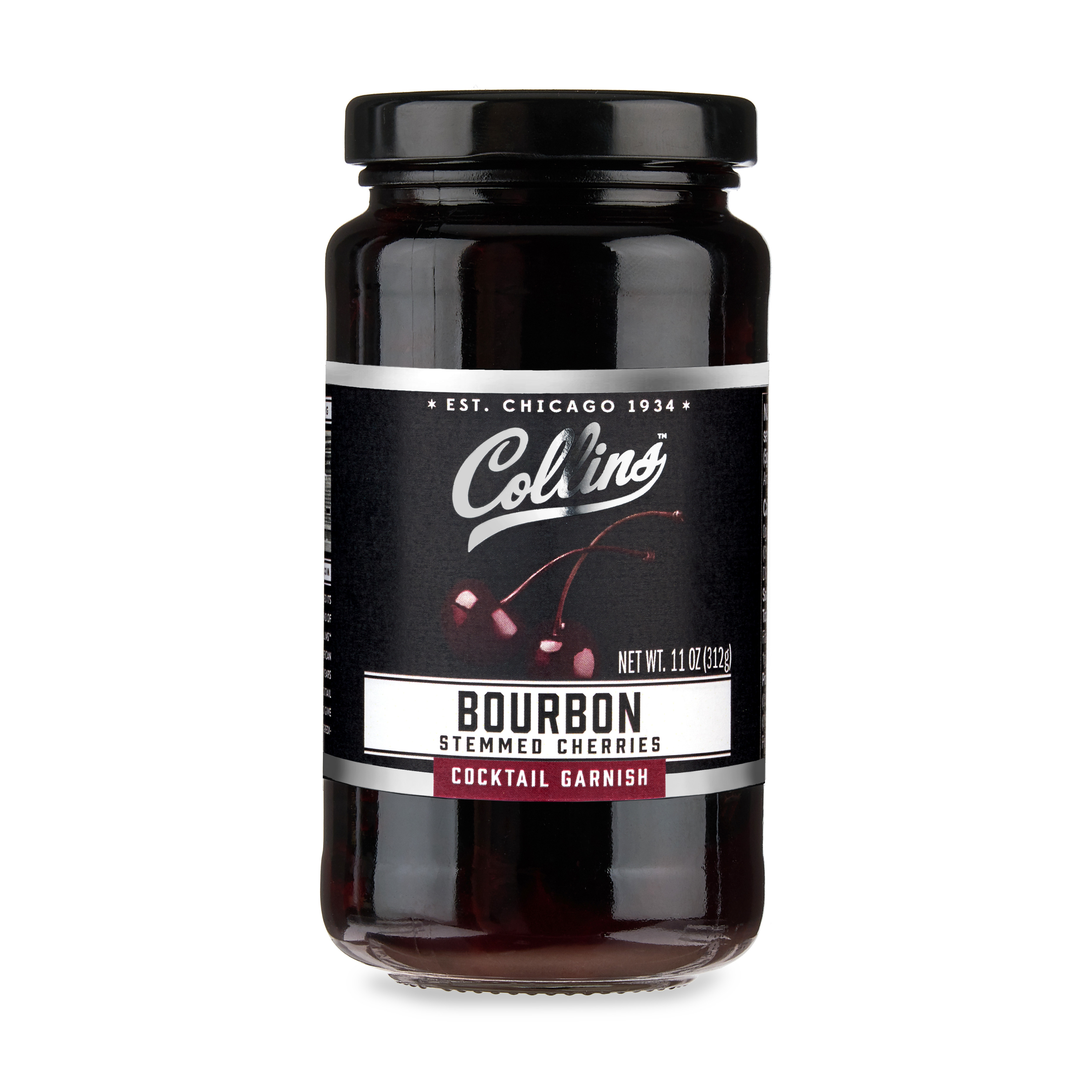 11 oz. Bourbon Cherries by Collins