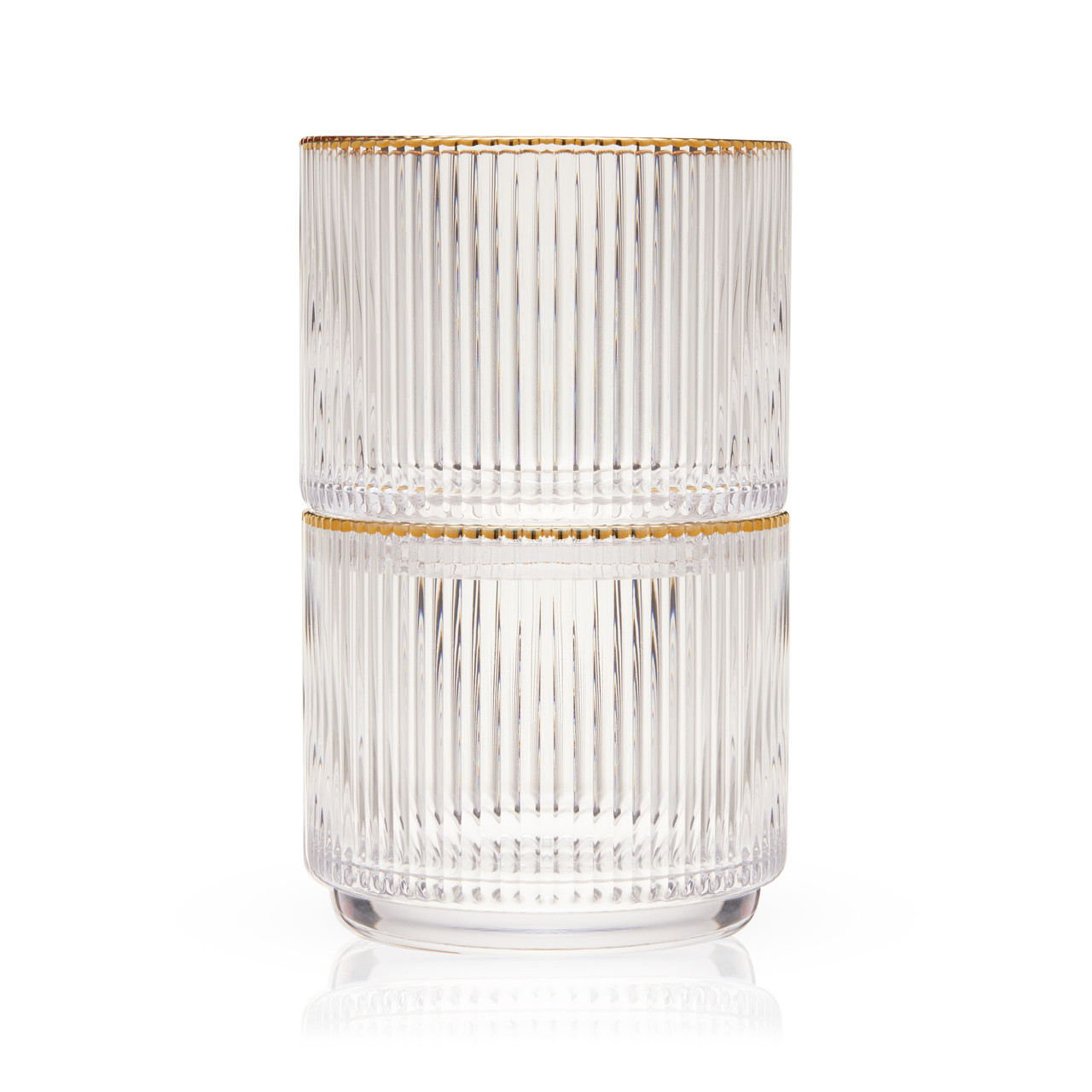 Meridian Crystal Lowball Tumblers by Viski®