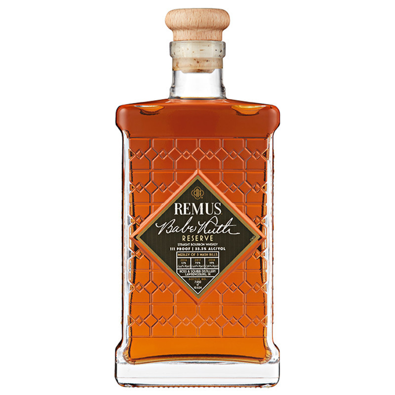 A special collector’s bourbon inspired by Babe Ruth, featuring a blend of three high-rye bourbons aged for 6-7 years.