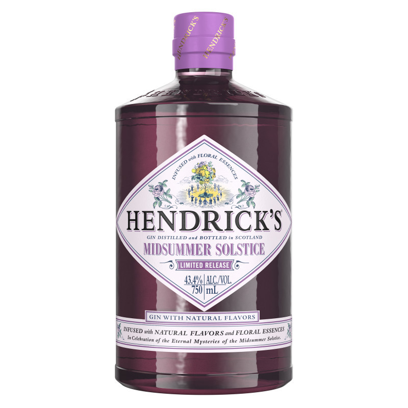 A DEEPLY FLORAL GIN that is a light and crisp take on the HENDRICK’S house style, making it perfect for the brunch occasion and gearing up for summer. Midsummer Solstice is a small batch, LIMITED RELEASE from HENDRICK’S GIN. A floral taste profile expands the occasion base for traditional gin consumers (brunch, day time entertaining) further driving the trade up of white spirit drinkers.