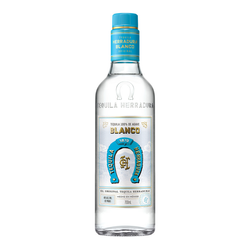 The first tequila to ever be produced under the Herradura brand, which has been proudly crafted non-stop for 153 years. The bottle pays a tribute to the original bottles of Tequila Herradura and the product has remained a Mexican local jewel and an exclusive acquisition for tequila collectors. Tequila Herradura Blanco is made with zero additives.