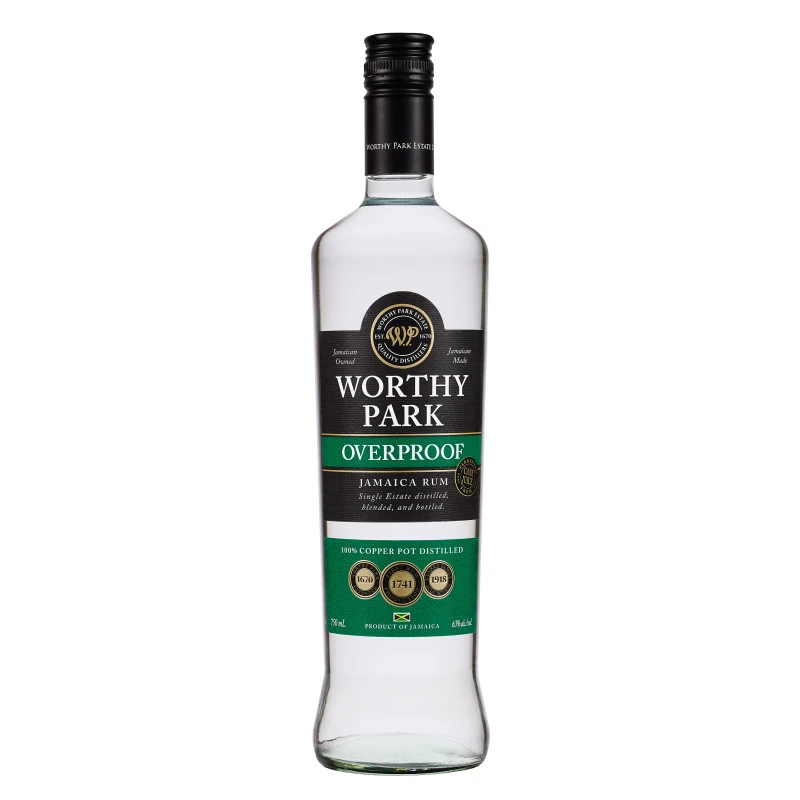 Worthy Park Estate is known for producing high-quality, traditional Jamaican rums with a rich heritage dating back to 1670. Worthy Park Overproof Rum is a robust and powerful rum, bottled at a higher proof for an intense flavor experience.