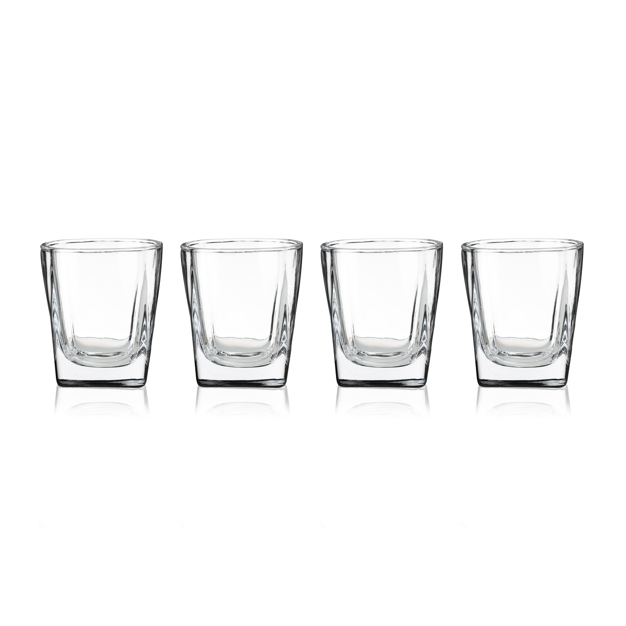 Square Shot Glasses Set of 4