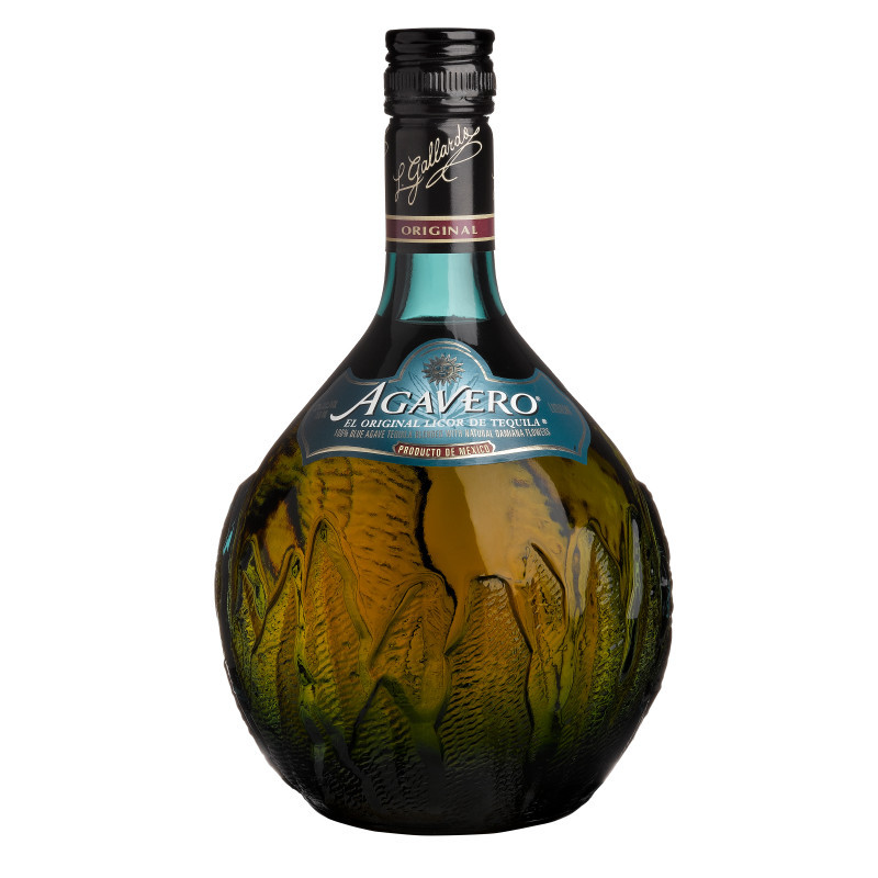 Agavero is the worlds first Tequila liqueur. Agavero is a Reposado and Aejo tequila blend liqueur. 100% agave and handcrafted with Damiana flowers, an herb native to Jalisco, Mexico that has long been considered an aphrodisiac. The honey-colored liqueur has an aroma of agave, with a flavor similar to an aejo tequila. It finishes with a pleasant, approachable sweetness.  (32% ABV - 64 proof). Best served straight, on the rocks, or add a splash for the ultimate margarita.