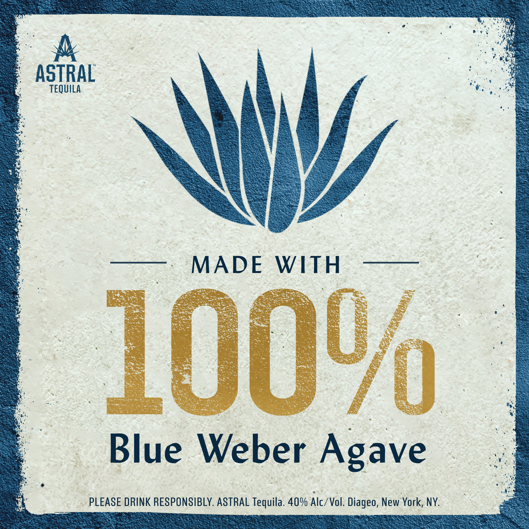 Astral Tequila Reposado is made with 100% Blue Weber agave, nourished with good energy from the sun and stars. Astral Tequila believes that the more good energy we put into our world, the more good energy goes around. Astral actions their sustainability commitment by upcycling the agave fibers after distillation into adobe bricks which will be used to build homes and community centers in Jalisco, Mexico. This premium tequila has been aged in American Oak bourbon barrels and features notes of agave, caramel, and oak on the palate. Best enjoyed on the rocks or in a variety of cocktails fit for any occasion. Astral makes the perfect tequila gift for friends and family. Includes one 80 proof 750 mL bottle of Astral Tequila Reposado. Please drink responsibly., Includes one 750 mL bottle of Astral Tequila Reposado, Awarded a Gold Medal in 2024 at the San Francisco World Spirits Competition, 80 Proof, Perfect as a tequila gift or for any celebration, A smooth, unique reposado tequila made with good energy from the sun and stars, Notes of agave, caramel, and oak, Aged in American Oak bourbon barrels