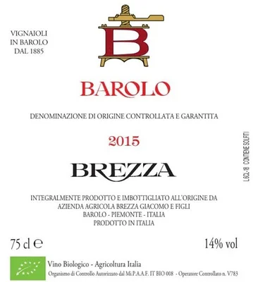 BREZZA BAROLO 18 750ML