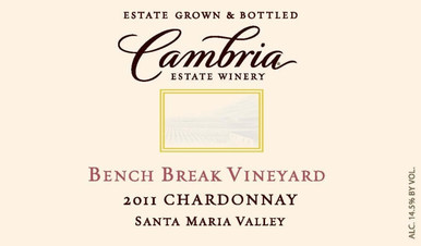 CAMBRIA CHARDONNAY BENCH BREAK 15 3L