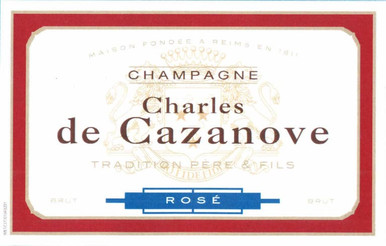 CHARLES DE CAZANOVE BRUT ROSE 750ML