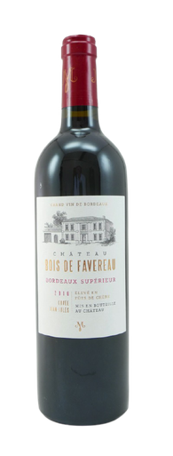 CH BOIS DE FAVEREAUX CUVEE JEAN JULES BORDEAUX SUPERIEUR 750ML