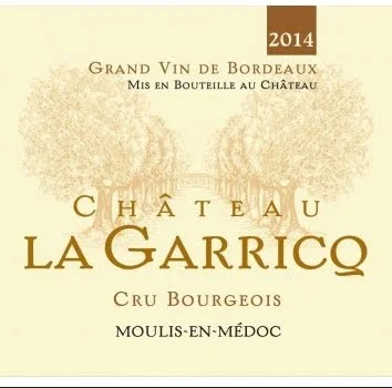 CH LA GARRICQ MOULIS MEDOC 750ML