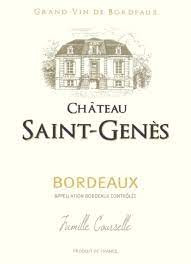 CH ST GENES BORDEAUX BLANC 750ML