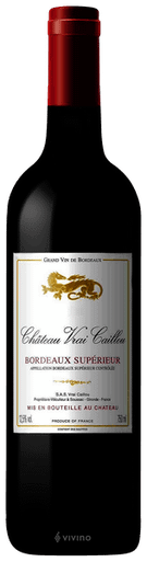 CH VRAI CAILLOU BORDEAUX SUPERIEUR 750ML
