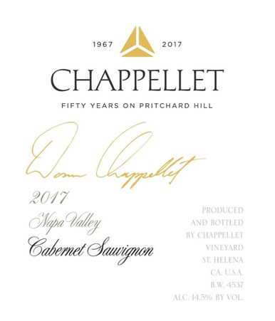 CHAPPELLET CABERNET SIGNATURE 16 1 5L **ALLOCATED**