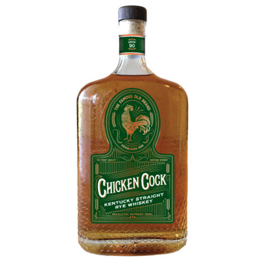 CHICKEN COCK STRT RYE WHIS 750ML