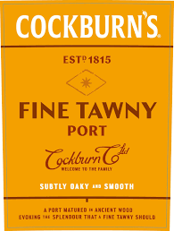 COCKBURN'S FINE TAWNY PORT 750ML
