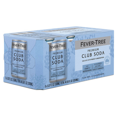 FEVER TREE CLB SODA CN 8PK 150ML CASES ONLY 3/PK