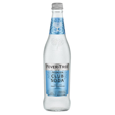 FEVER TREE CLUB SODA 500ML CASES ONLY 8/PK