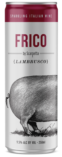 FRICO LAMBRUSCO CN 4PK 250ML CASES ONLY 12/PK