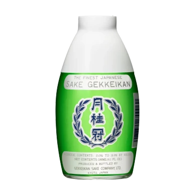 GEKKEIKAN CAP ACE SAKE 180ML CASES ONLY 30/PK
