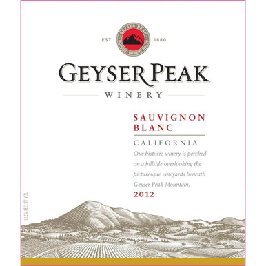 GEYSER PEAK SAUVIGNON BLANC 750ML
