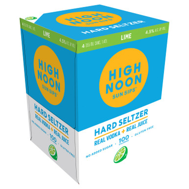 HIGH NOON LIME CKTL 4PK 12OZ CASES ONLY 6/PK