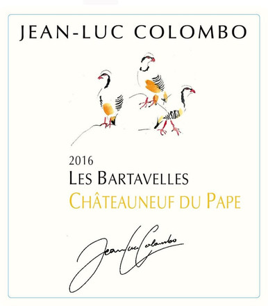 JEAN LUC COLOMBO CHATEAUNEUF DU PAPE BARTAVE 22 750ML