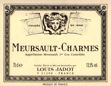JADOT MEURSAULT CHARMES 18 750ML