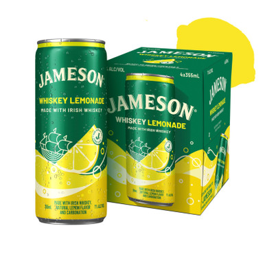 JAMESON RTD LEMONADE 4PK CASES ONLY 6/PK
