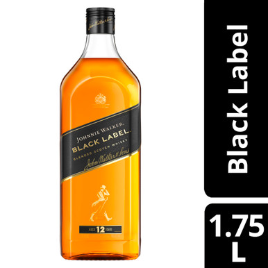JOHNNIE WALKER BLACK 1 75L