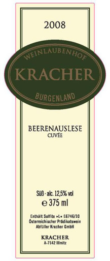 KRACHER BEERNAUSLESE 375ML