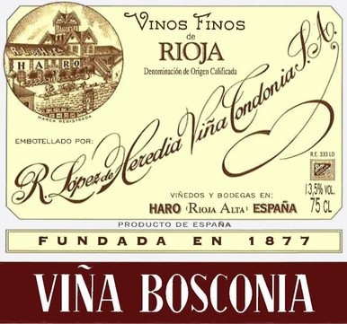 LOPEZ DE HEREDIA BOSCONIA RESERVE 750ML