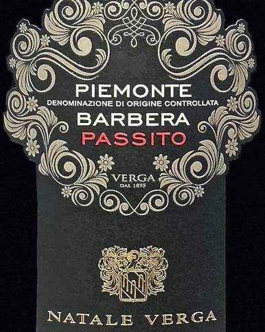 NATALE VERGA BARBERA PASSITO 750ML
