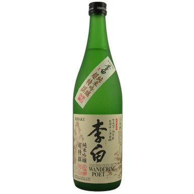 RIHAKU JUNMAI WANDERING PO 300ML CASES ONLY 12/PK
