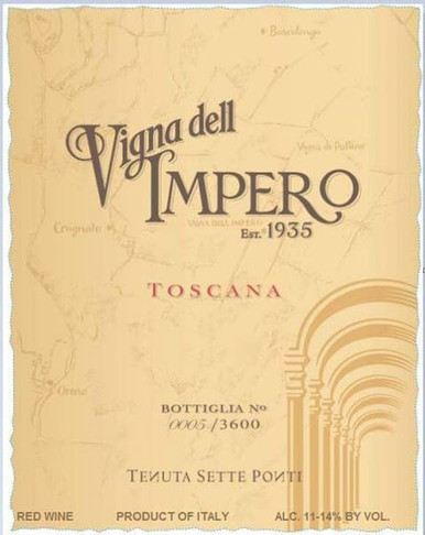 SETTE PONTI VIGNA DELL IMPERO 16 750ML