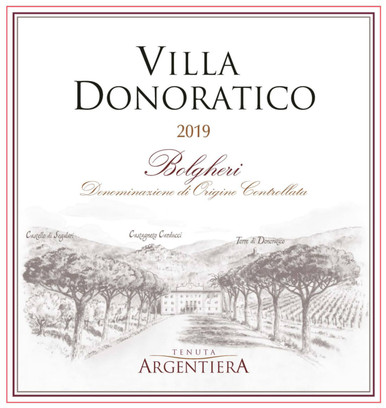 ARGENTIERA VILLA DONORATICO BOLGHERI 750ML