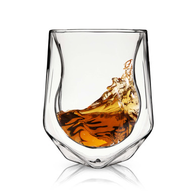 VISKI TUMBLER GLASS AERATING 7OZ CASES ONLY 4/PK