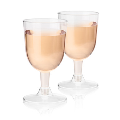 WINE GLASS PLASTIC 20PK 6OZ