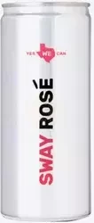 YES WE CAN SWAY ROSE 4PK 187ML CASES ONLY 6/PK