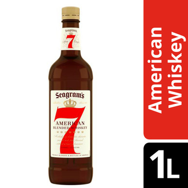 SEAGRAMS 7 CROWN LITER